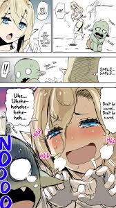 An elf comes to a peaceful goblin village