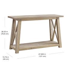 Better Homes Gardens Granary Modern Farmhouse Console Table Multiple Finishes Walmart Com In 2020 Farmhouse Console Table Outdoor Console Table Better Homes