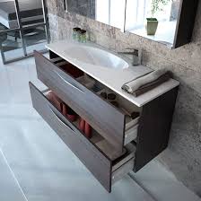 Plan Vasque En Marbre Reconstitue Brillant En Forme D Amande Faible Profondeur Disponib Meuble Salle De Bain Salle De Bains Double Vasque Vasque Salle De Bain