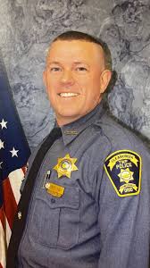 Officer Eric Ney returns home after being discharged from rehab facility