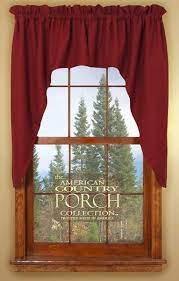 Maybe you would like to learn more about one of these? Solid Red Window Curtain Swags
