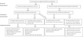 an example of a flow chart for self care assessment