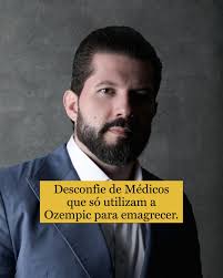 CUIDADO! Se o único foco do seu médico para emagrecer é a Ozempic, acenda o  alerta! Recentemente, atendi uma empresária que já havia tentado vários  programas de emagrecimento, mas sempre voltava à