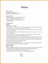 Flight Attendant Resume No Experience Lovely 8 Cv For Flight Attendant No Experience Example