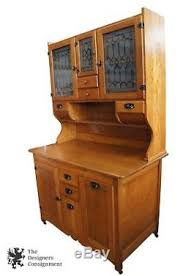 antique oak wilson kitchen cabinet