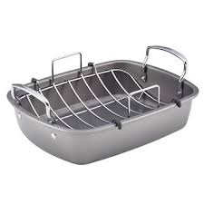 Food Network 16 In Hard Anodized Nonstick Roaster In 2020 Nonstick Bakeware Circulon Cookware Circulon