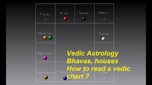 Vedic Astrology Bhavas Houses How To Read A Vedic Chart