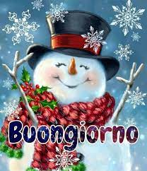Buongiorno Pupazzo Di Neve Immagini Di Natale Illustrazione Di Natale Imprimibili Di Natale