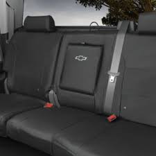 2016 Silverado 1500 Seat Covers Crew Cab Rear Black Center Armrest 23443852 2017 Chevy Silverado Accessories Silverado Accessories Chevy Silverado Accessories
