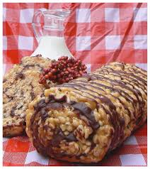 Le Palais Gourmand Gateau Roule Aux Rices Krispies Desserts Cake Roll Recipes Sweet Recipes