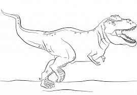 A small picture of the mountain is in his background. Dinosaur Coloring Pages Fun Activity For Those Who Love Dinosaurs Ourboox