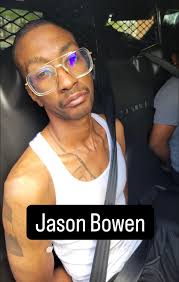 TULSA MURDER SUSPECT ARRESTED IN GEORGIA: U.S. Marshals just arrested Jason  Bowen at a hotel near Atlanta with the help of information received by  Tulsa Police. Bowen was charged yesterday with killing