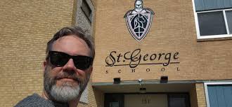 St George School Memories and New Crest