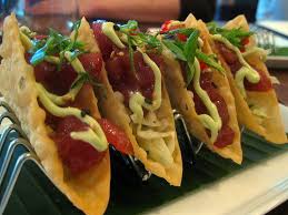 Check spelling or type a new query. Ahi Tuna Fish Taco Recipe Tommy Bahama Seafood Recipes Recipes Food