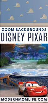 Free Pixar Zoom Backgrounds Boredom Busters For Kids Pixar Background