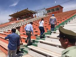 Interactive map and pictures of cobresal home ground estadio el cobre; Inspeccionan Mejoras Del Estadio El Cobre Radio Antara