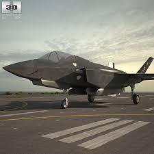 3d Model Of Lockheed Martin F 35 Lightning Ii