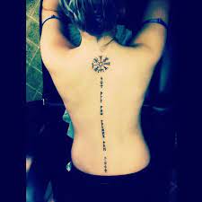 Resultado De Imagen Para Vegvisir Back Tattoo Vegvisir Tatouage Viking Tatouages Minimalistes