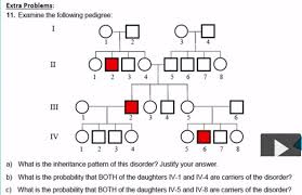 Examine The Pedigree Below A What Is The Clutch Prep