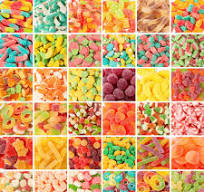 Football Candy Jar Toy Fruity Multi-Colored Assorted Jelly Pudding Candy