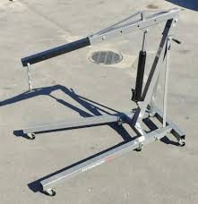Pittsburgh automotive 2 ton engine hoist can be used for all sort of lifting works starting from lifting engines, gearboxes, transmissions of a car, to lifting motorcycle parts, boat engines, shop equipment and many the frame of pittsburgh automotive 2 ton engine hoist is made from a durable steel. Pittsburgh Heavy Duty 2 Ton Folding Engine Hoist United Country Musick Sons