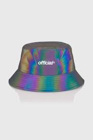 Rainbow Reflective Bucket Hat Reflective Bucket Hat Hats