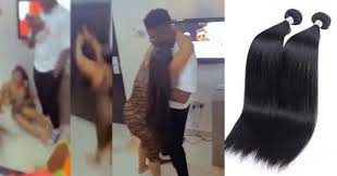 Hi my loves, just wanted to share a video on how i flat iron my hair. Nigerian Lady Goes Gaga After Her Boyfriend Bought Her Bone Straight Hair Watch Akpraise