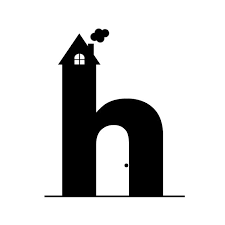 H For House Logo Maison Graphisme Graphic