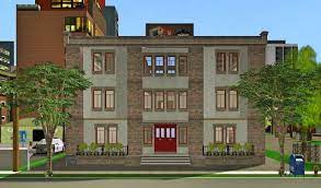 Festival Apartments 2 2 Bedroom And 2 1 Sims House Sims 2 House House Styles