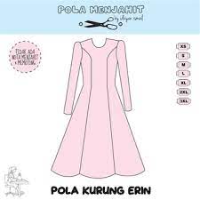 Madam rasa,untuk buat pola baju utk saiz. Pola Jubah Pola Dress A Cut Pola Dress Sahaja Shopee Malaysia