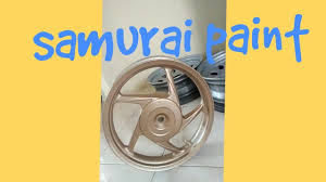 Tapi saat anton menyuruhnya melepaskan hotpantsnya, barulah ia terlihat berpikir sejenak dan menolah ke arahku. Cat Velg Motor Warna Gold Samurai H2020 Youtube