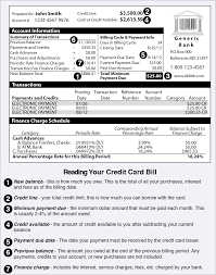 It lists all the payments, purchases, credit, and debit transactions are done using it or towards it. How To Read Your Credit Card Statement Credit Org