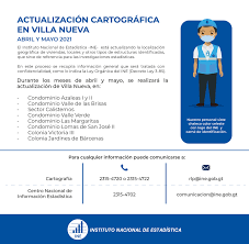 Actualización cartográfica en Villa Nueva – Instituto Nacional de  Estadística
