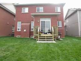 Stairs And Stoop Off Of A Sliding Glass Door For Now Sliding Patio Doors Backyard Small Deck