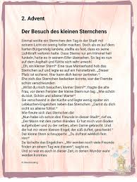 Check spelling or type a new query. Der Besuch Des Kleinen Sternchens 2 Advent Winterzeit