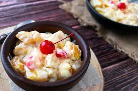 All rights transform your holiday dessert spread into a fantasyland by serving traditional french buche de noel. Buko Salad Filipino Fruit Salad Recipe
