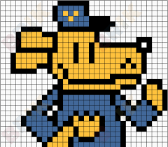 Dogman Pixel Quilting Pixel Art Perler Bead Art