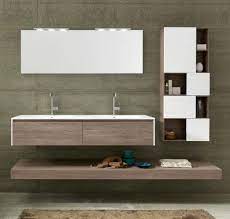 Mobile Bagno Sospeso Doppio Lavabo Integrato Tulle Archeda Mobile Bagno Arredamento Bagno Disegno Bagno