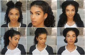 Girls with curly hair face a lot of problems in managing and styling their hair because frizziness is one of the most common stressors of curly hair and it makes most women pick up the this post consists of some really feminine and easy hairstyles for curly hair mostly for medium and long hair. 12 Makeup And Hair Tutorials That Will Get You Through The Summer Beautifully Curly Hair Styles Naturally Curly Hair Styles Easy Curly Hair Styles