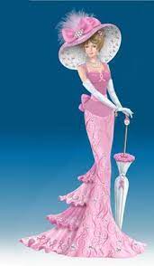 Beautiful Accents Include 150 Swarovski Crystals Real Feather And Glitter Victorian Women Victorian Lady Lady