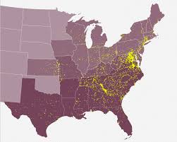 Civil War Historical Markers A Map Of Confederate Monuments