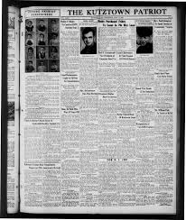 THE KUTZTOWN PATRIOT