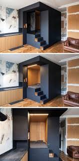 Schlanke Multifunktionale 39 Schlafzimmerbox 39 Maximiert Diese Kleine Wohnung Schlafzimmer In 2020 Wohnung Kleine Wohnung Kleine Wohnungsideen