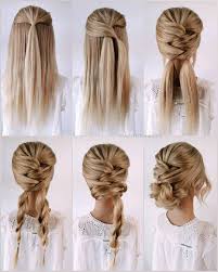Try this hairstyle for any occasion. Step By Step Wedding Hairstyles Updo Simple Prom Hair Diy Bridesmaid Hair Hair Up Styles
