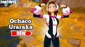 NEW* OCHACO URARAKA SKIN GAMEPLAY - FORTNITE X MHA - MY HERO ACADEMIA SET -  YouTube