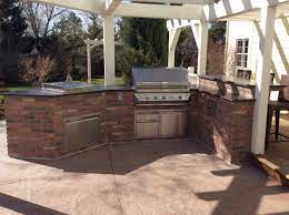 Ideal for hospitality, commercial, hotel, restaurant, or residential luxury design. Brick Outdoor Kitchen Island In Superior Co025 Hi Tech Appliance