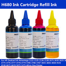 Refilling hp cartridges hp21 and hp22. For Hp680 Ink Cartridge Refill Printer Ink Ciss Ink For Hp Printer 100ml 4c Shopee Malaysia