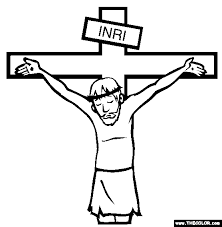 32 there were also two criminals led out with jesus to be killed. Crucifixion Coloring Page Jesus Crucifixion