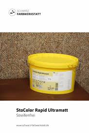 Weiß, für innen und außen, hochdeckend. Stocolor Rapid Ultramatt Premium Wandfarbe Qualitat Schwarz Farbwerkstatt Diy In 2021 Farben Innenfarbe Wandfarbe