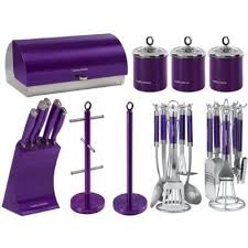Pin By Auddie York On Purple Everything Purple Kitchen Purple Kitchen Accessories Purple Decor